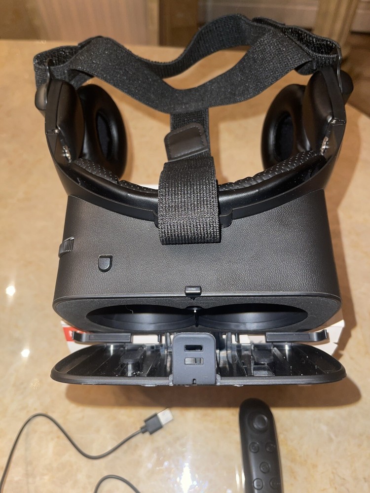 Bobovr Z6 Black Full Screen Adjustable Foldable Wireless Virtual Reality Headset