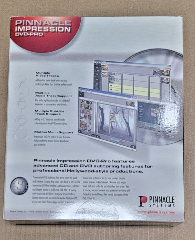 Pinnacle Impression DVD-PRO NEW