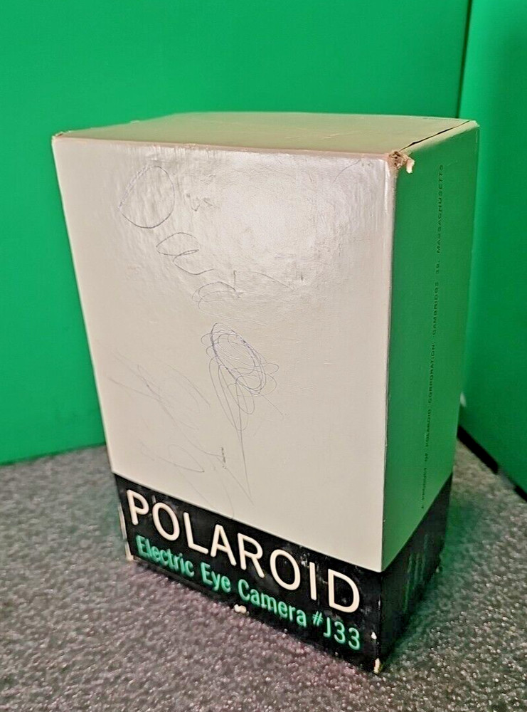 Polaroid J33 Land Camera with Original Box