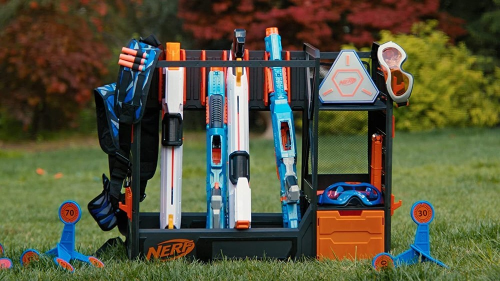 NERF Elite Over The Door Storage