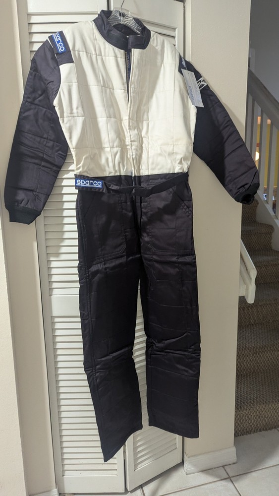 Sparco Suit Jade Medium | Black/White