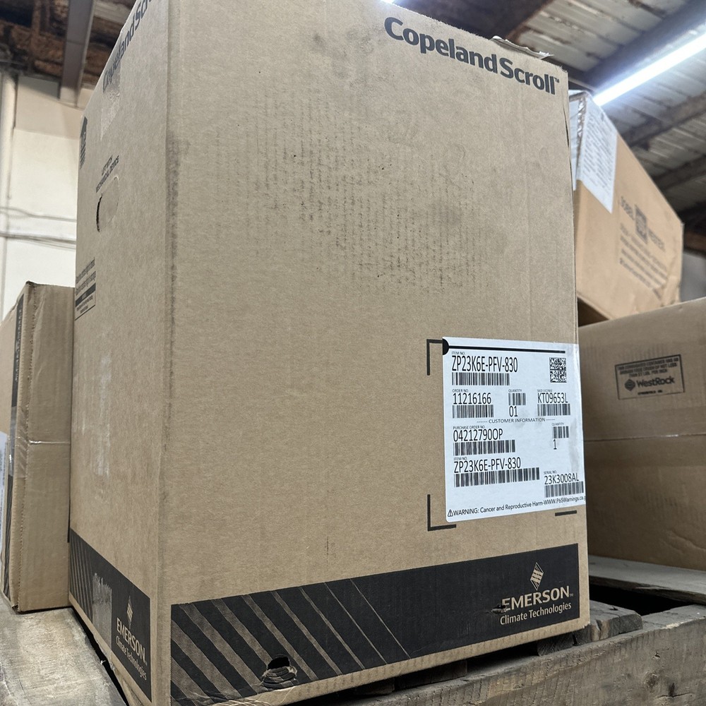 -Copeland Scroll Compressor ZP23K6E-PFV-830