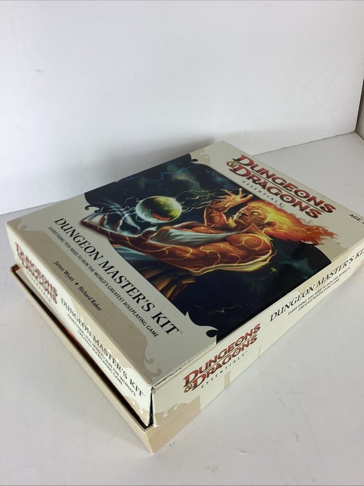 Dungeons & Dragons Essentials Dungeon Master's Kit 2010 Complete Unpunched