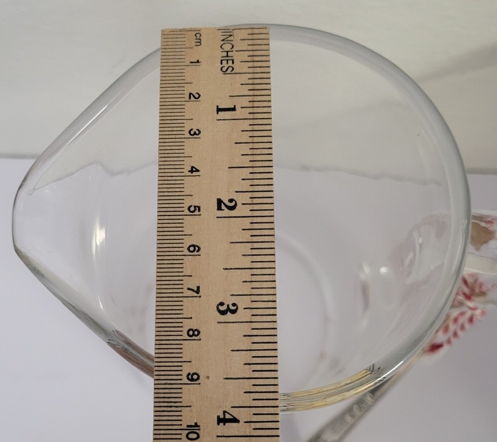 Christmas Eggnog Pitcher Glass By Mudpie