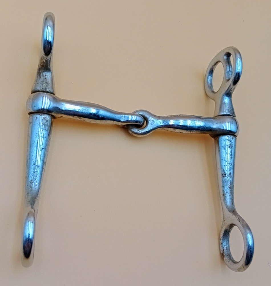 Western Tom Thumb Snaffle Bit 4 1/2" Mouth