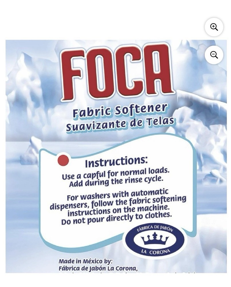 NEW Foca Fabric Softener