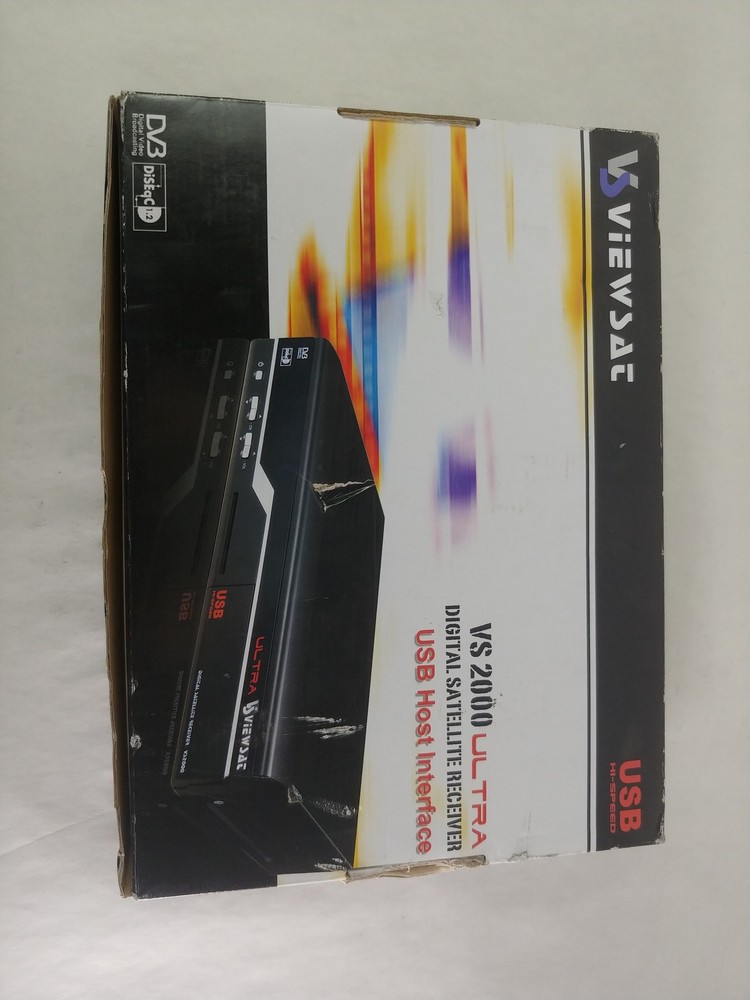 New VIEWSAT VS2000 Ultra Digital Satellite Receiver USB Host Interface
