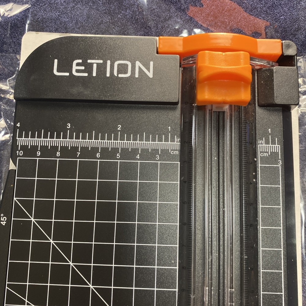 Letion Paper Cutter New - Open Box