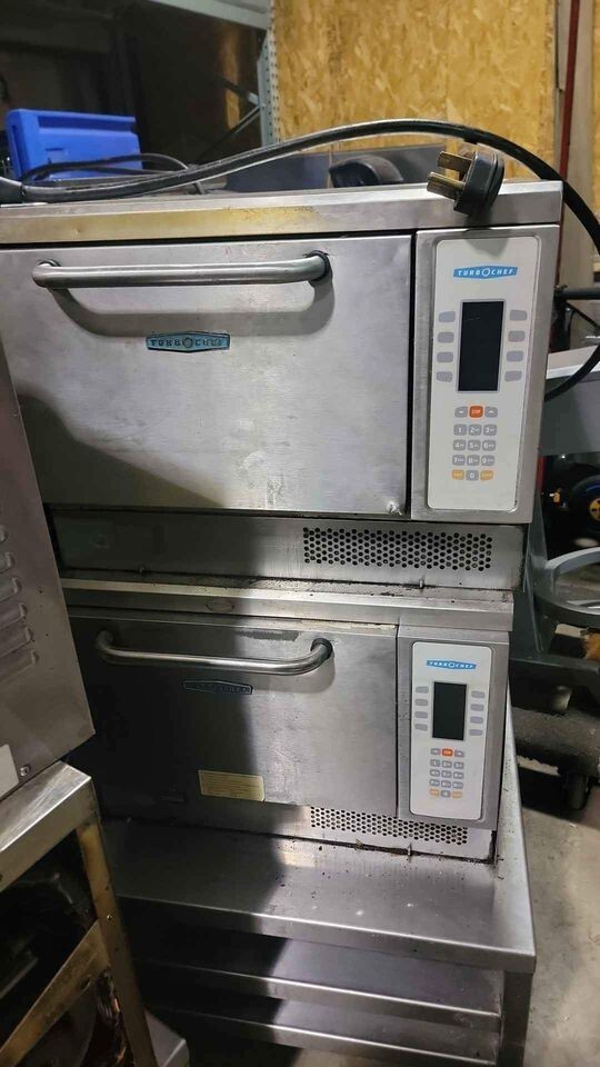 double stack turbo chefs and stand
