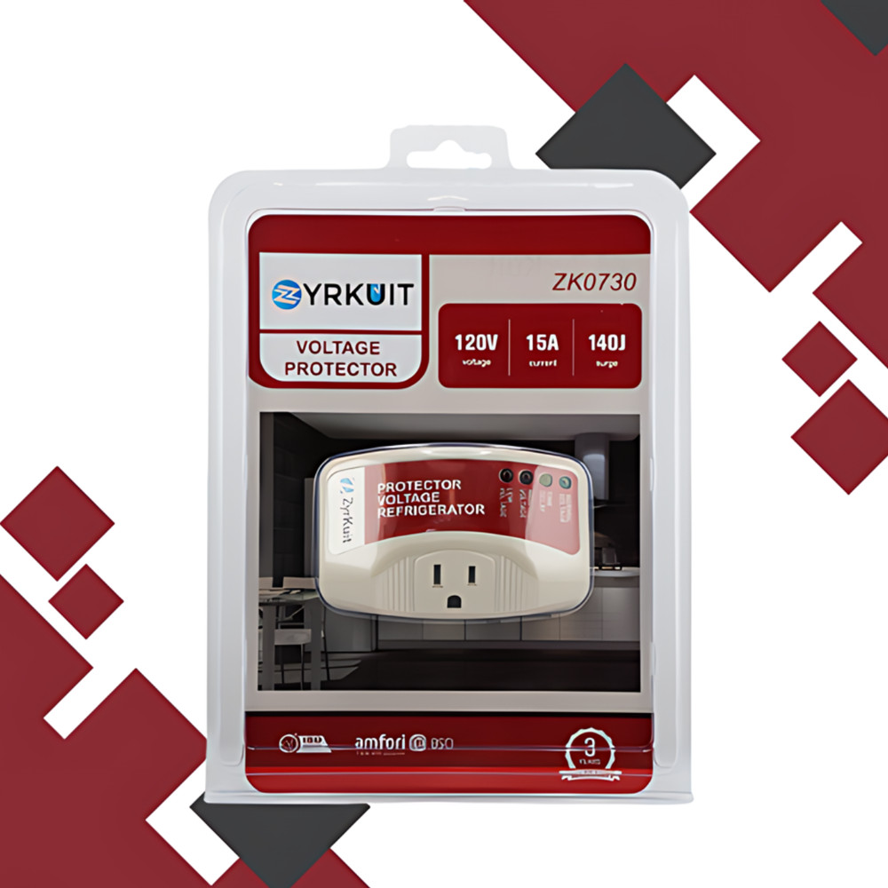 Voltage & Surge Protector for Refrigerators Shields Against High/Low Voltage