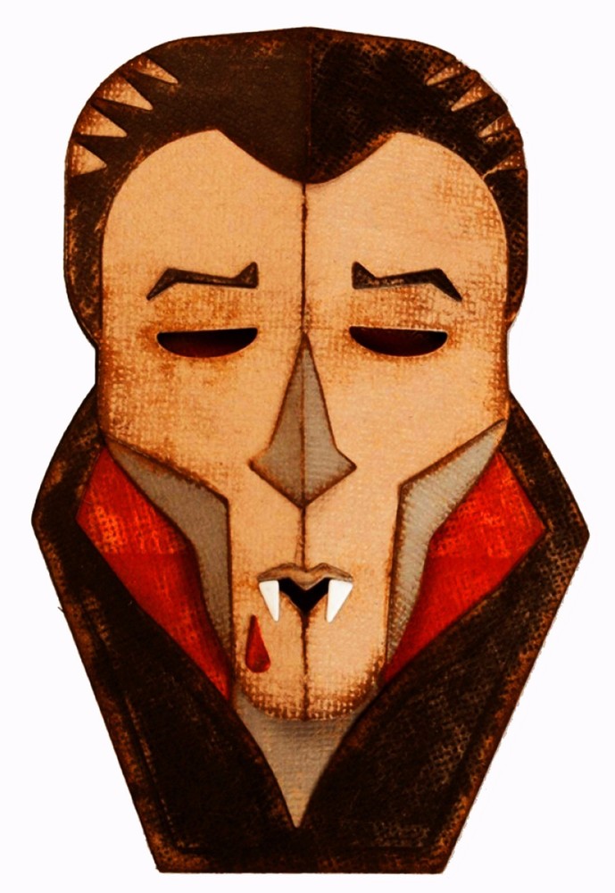Sizzix Thinlits Vampire 8-PK set #660960 Retail $19.99 by Tim Holtz - SO FUN!!