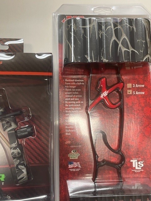 NEW PSE Skullworks PACKAGE (Includes 5 Pin Hunter Sight, Quiver, and Stabilizer)