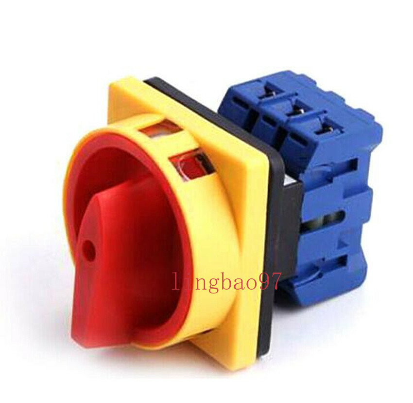 New LW30-25A Load Disconnect Switch Universal Conversion Main Control Rotation