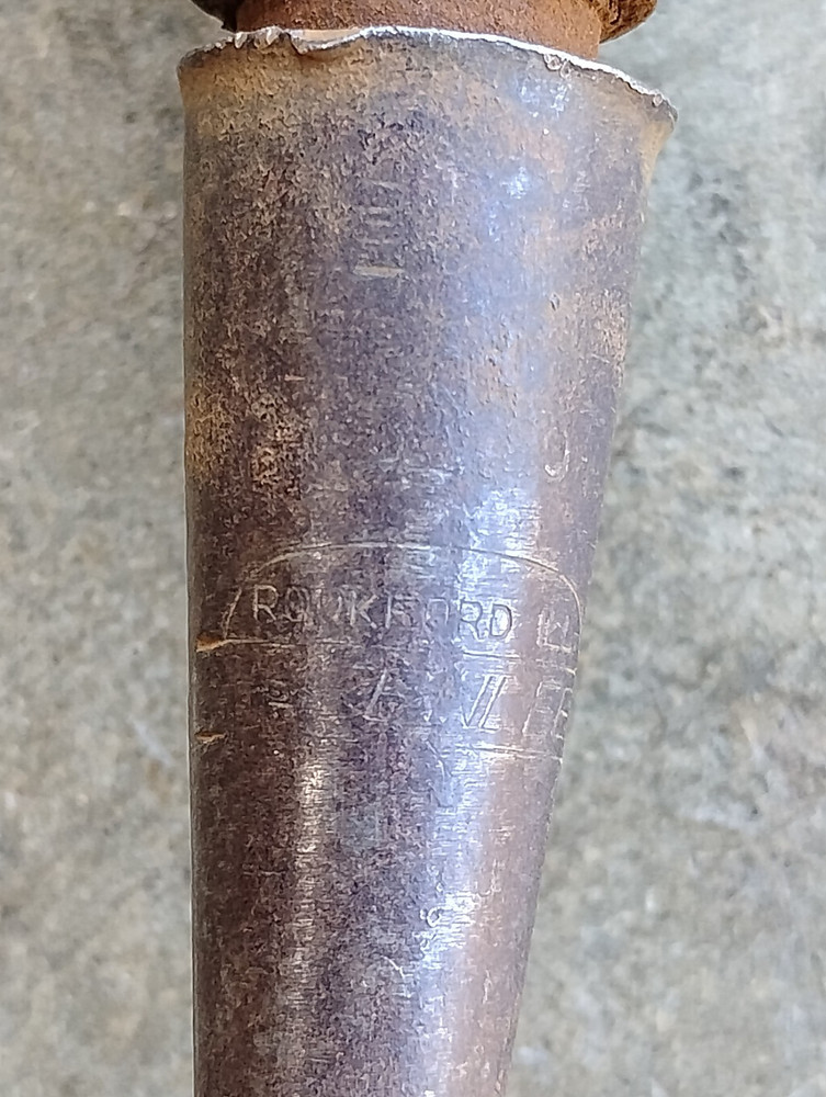VTG. GREENLEE 1/2” BEVELED EDGE SOCKET CHISEL
