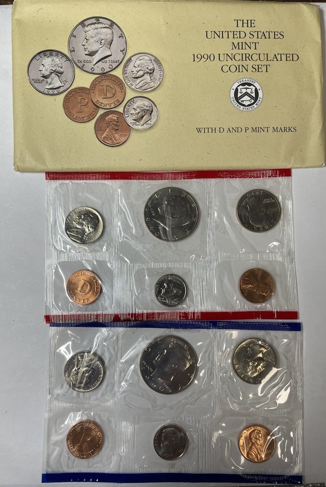 1990 US Mint Uncirculated Set