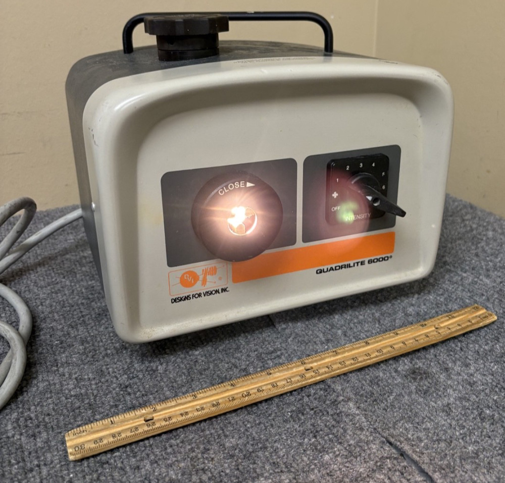 Vision Inc Quadrilite 6000 Fiber Optic Light Source (As Is)