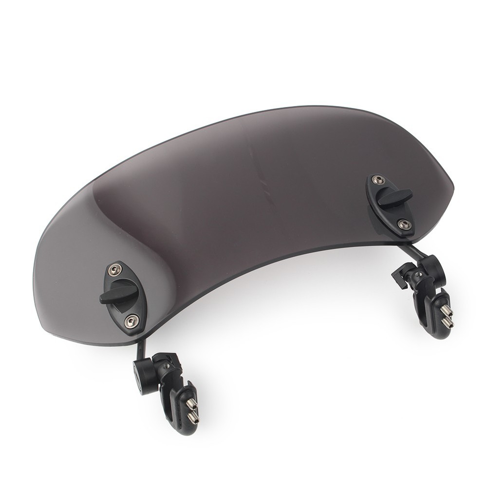 Universal Adjustable Windshield Clip On Extension Spoiler Wind Deflector Motor