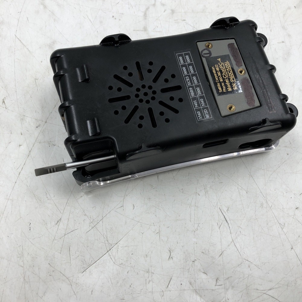 Saltillo Chat-PC4 Message System Communicator w/ Case Untested PARTS ONLY