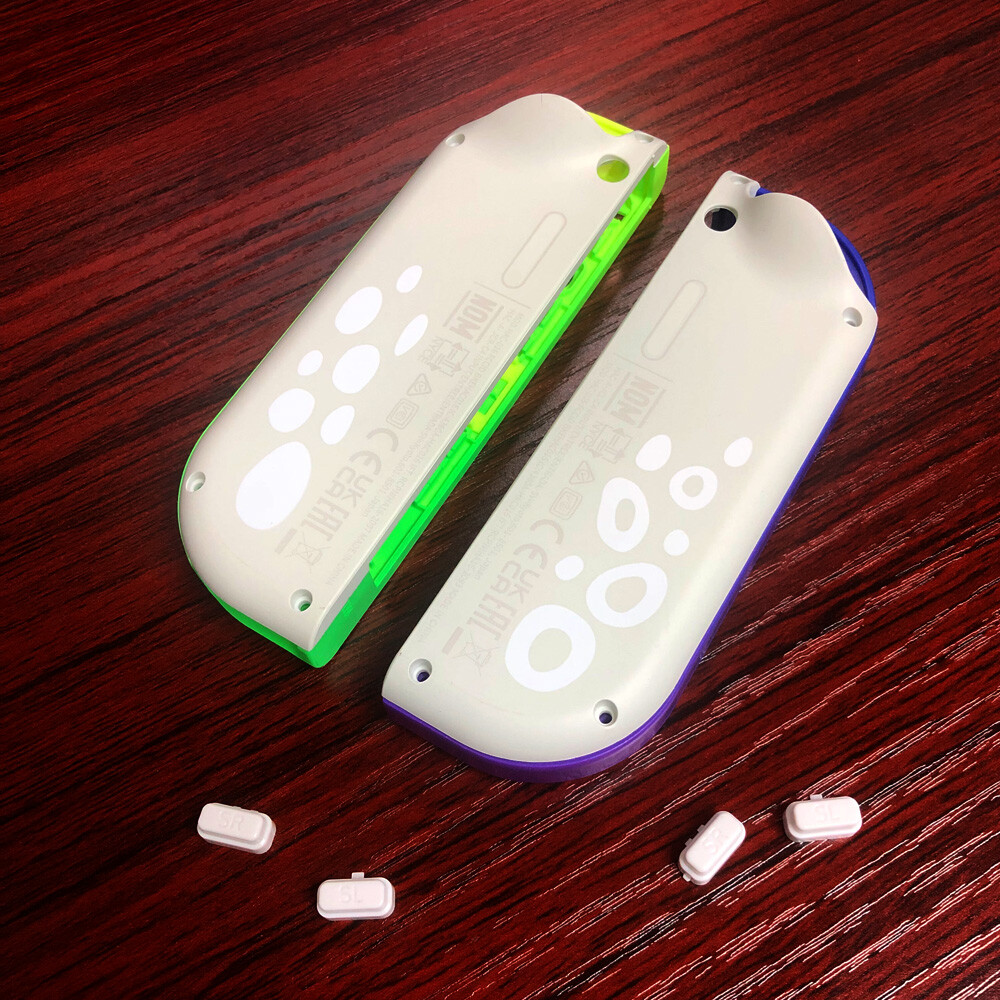 For Nintendo Switch Joy-Con Replacement Shell for Splatoon3 Limited Edition Case