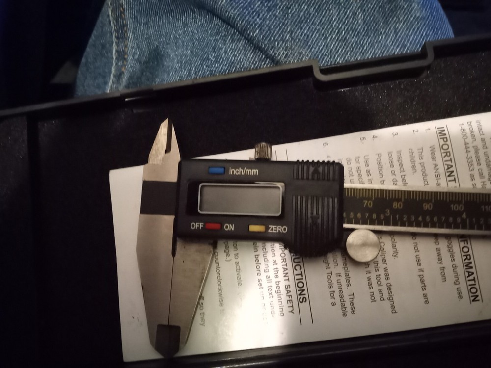 Pittsburgh digital caliper 8 inch