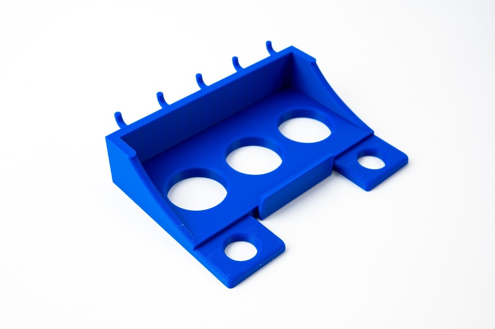 3-Die Reloading Pegboard Rack