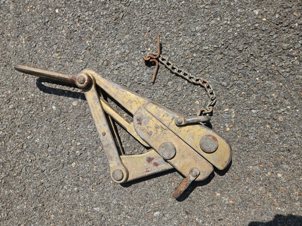 Klein Tools Grip Wire Cable Puller .75 - 1.00 Diameter 15000 Lbs
