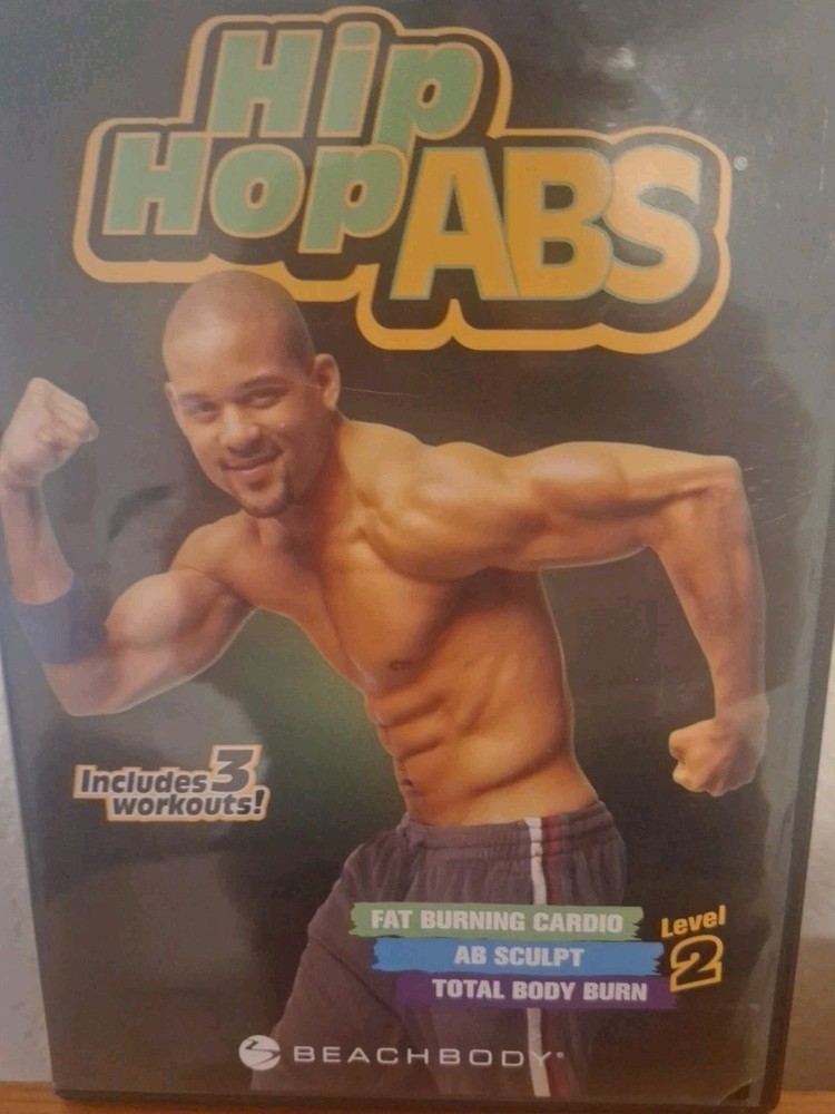 HIP HOP ABS Level 2 Includes 3 Workouts Beachbody 2 DVD Set 