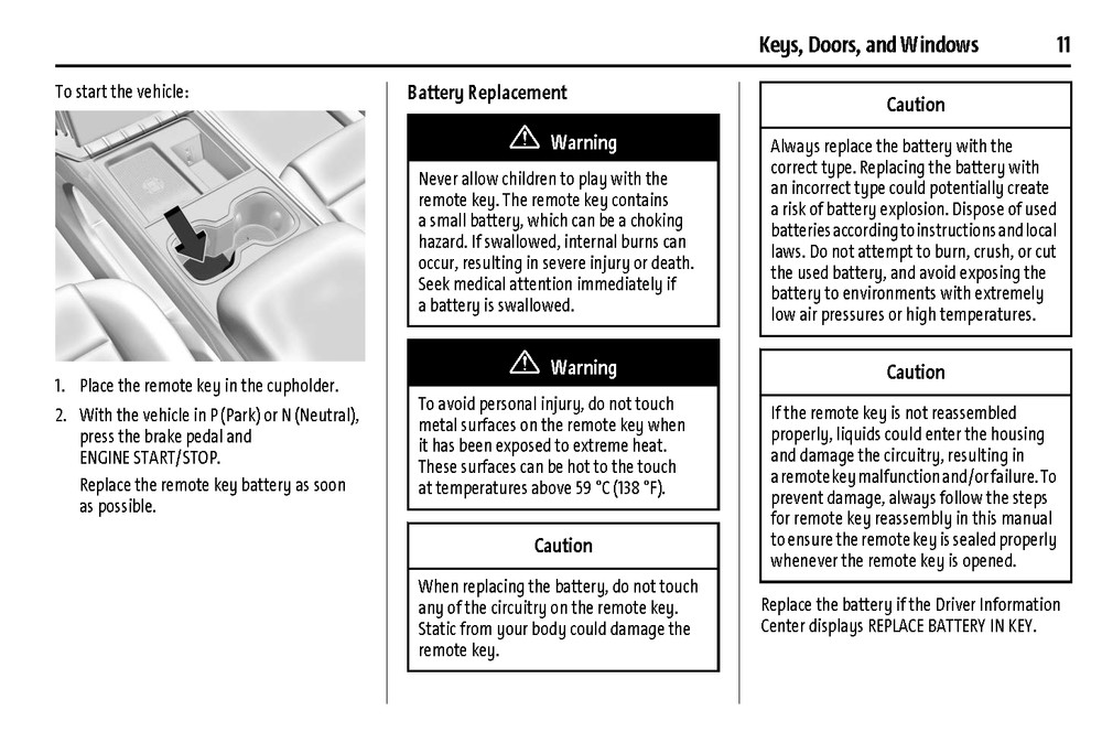 2025 GMC Acadia/Denali Owners Manual User Guide Reference Book
