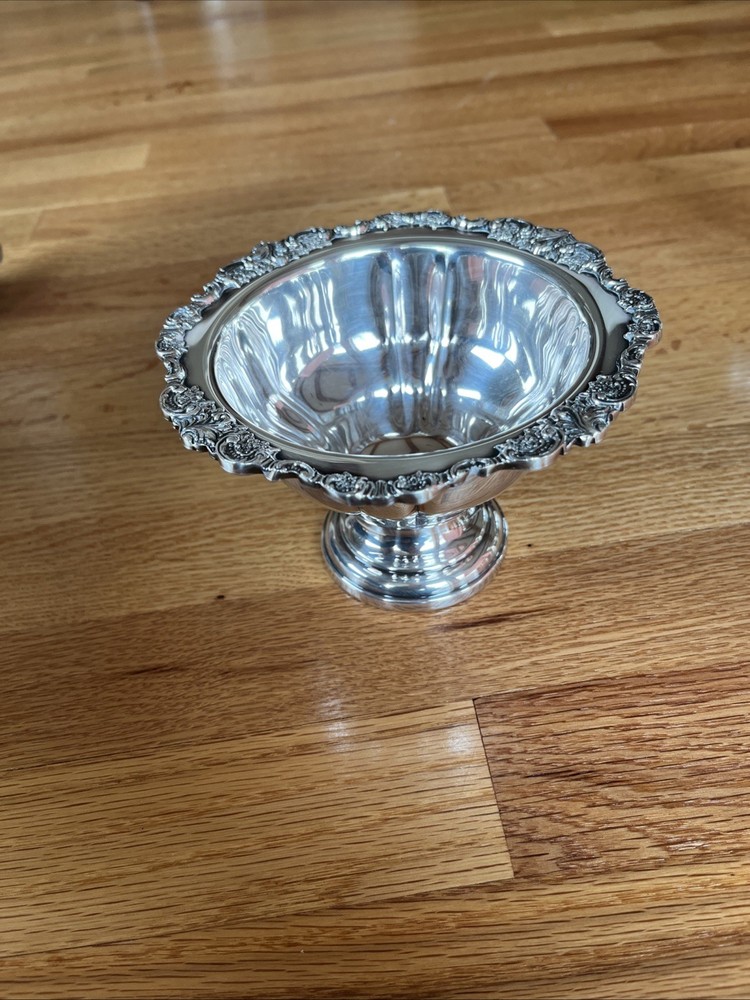 Baroque By Wallace 227 Silver Candy Bowl