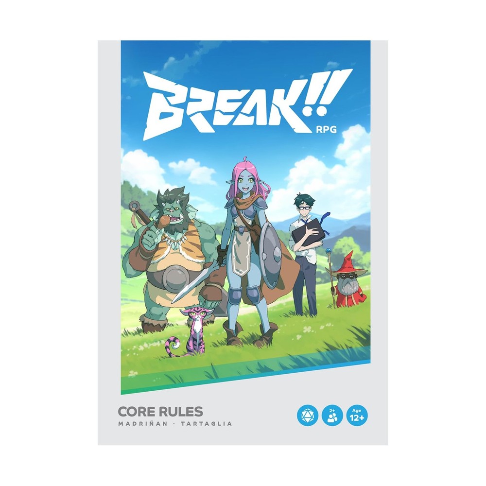 Grey Wizard RPG Break!! RPG VG+/NM