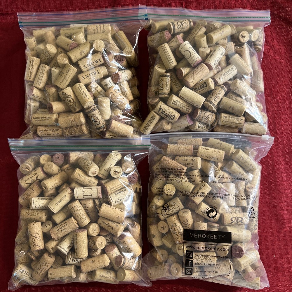 Lot of 400+  Assorted Wine Corks  Used