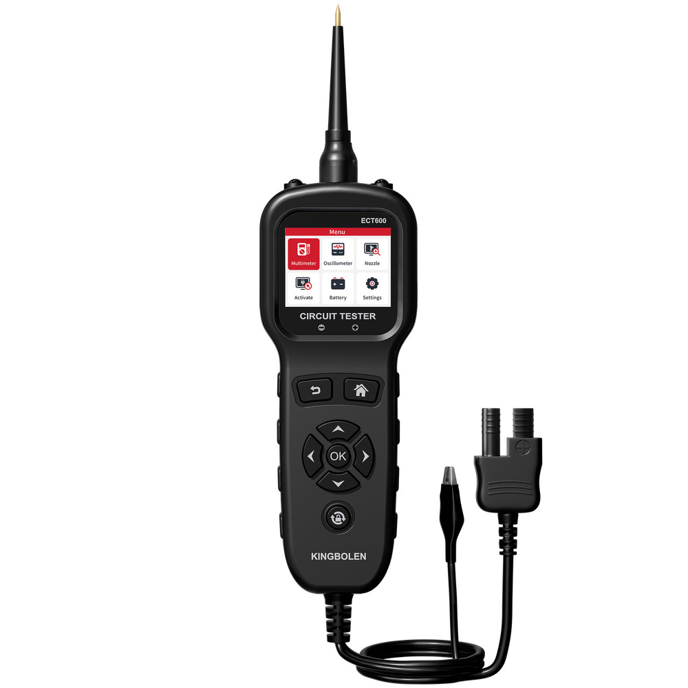 KINGBOLEN ECT600 12V-24V Multi-function Power Circuit Probe Tool Battery Tester
