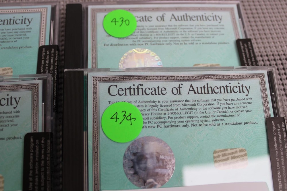 Microsoft Cd Programs/Games Mixed Lot of 9