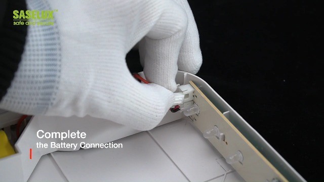 Emergency LED Exit Sign Light Combo - Adjustable Dual Head, Double Sided, Batter