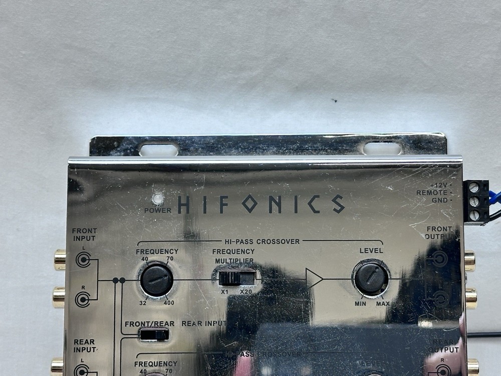 Hifonics HFXR 2-way / 3-way Active Crossover