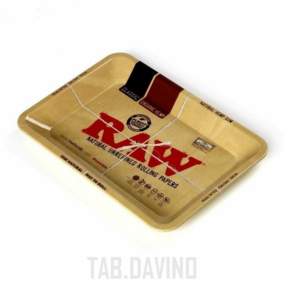 Raw Metal Rolling Tray Mini Aluminum