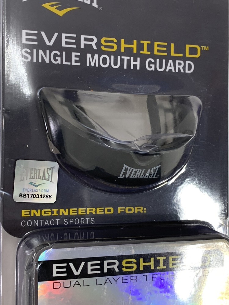 EVERLAST EverShield Single Mouth Guard #1400000 w/Storage Case