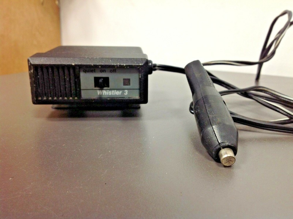 Vintage WHISTLER Radar Detector, WH-3