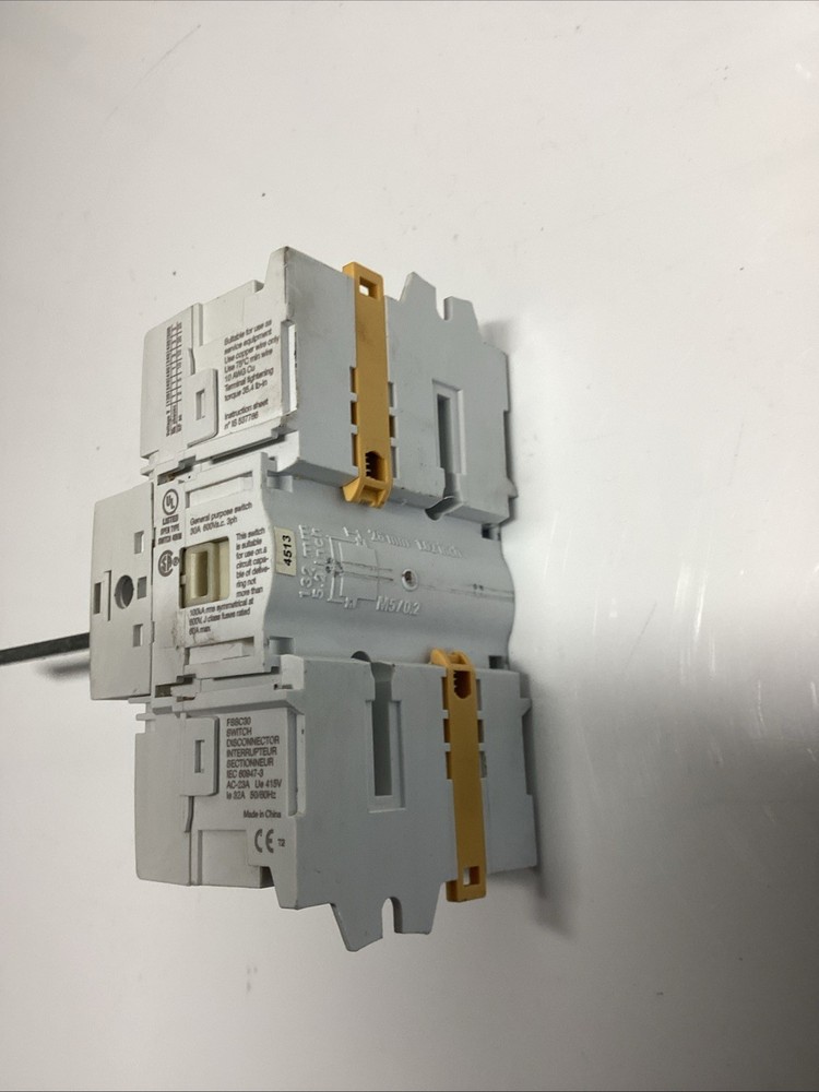 FSSC30 30A 600V 3-Pole Rotary Switch. U-281
