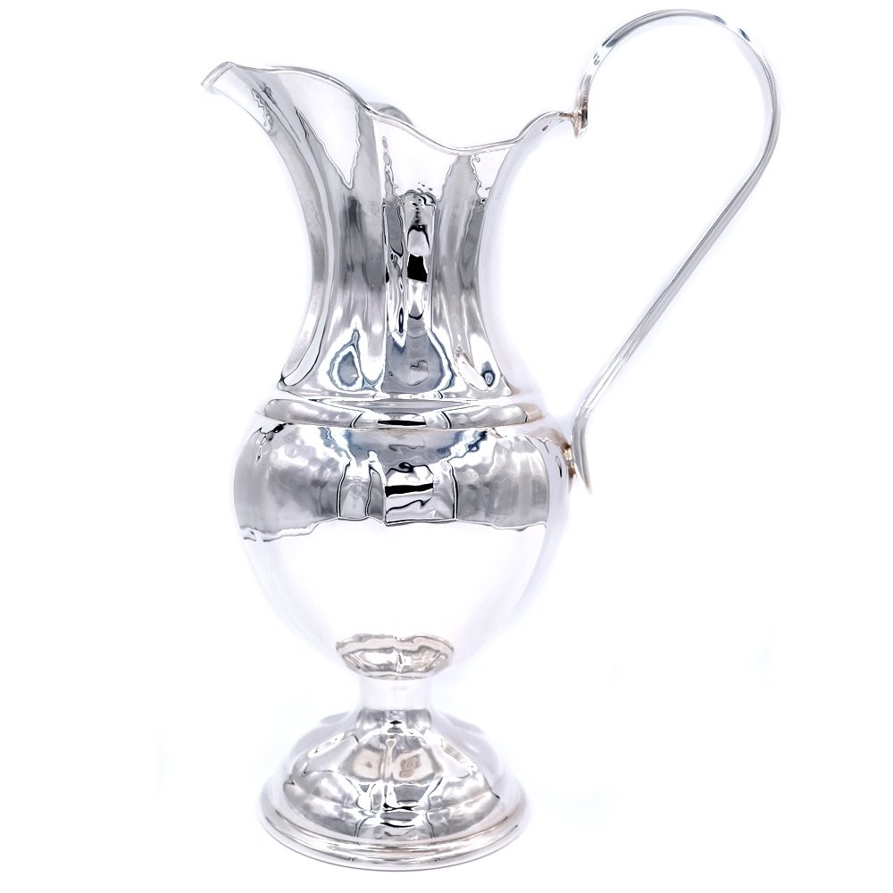 Sterling Silver Glossy Hammered Amphora