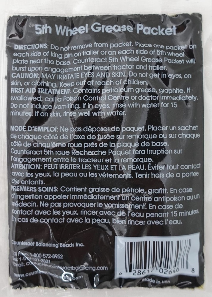 Premium 5th Wheel Grease CBB-5WG2oz