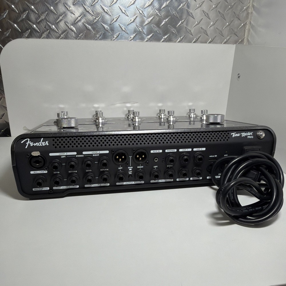 Fender Tone Master Pro Multi-Effects Guitar Workstation - Black