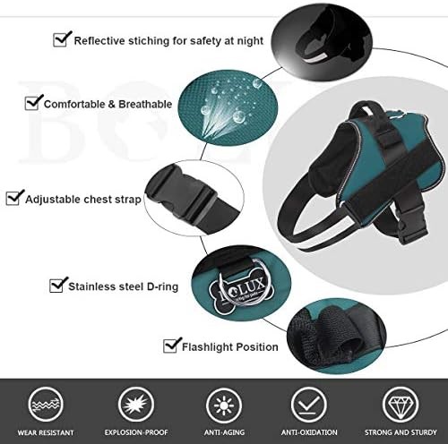 No Pull Reflective Dog Harness Adjustable with Handle