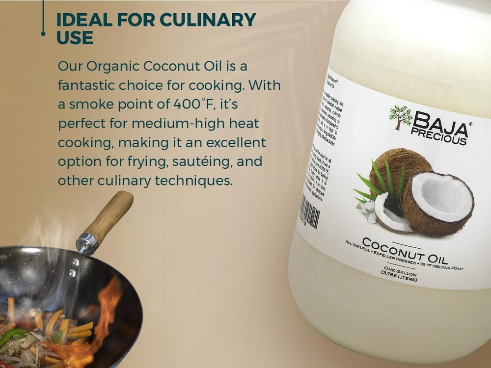 Coconut Oil, 1 Gallon