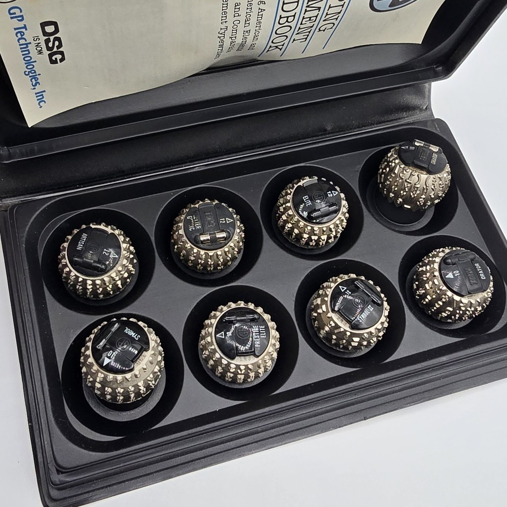 Select A Type The Stasher IBM Typewriter Balls Set of 8