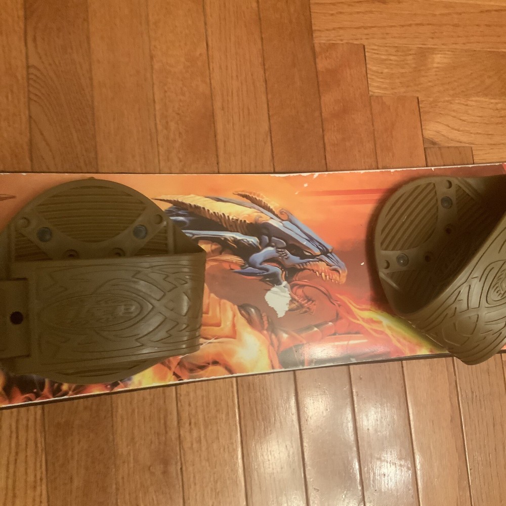 Freeride 110 Snowboard Fire Dragon Smoke Red Orange