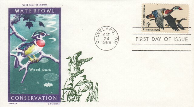 1362 6c WATERFOWL CONSERVATION - Overseas Mailers