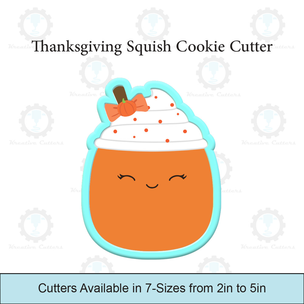 Thanksgiving Squish Cookie Cutters
