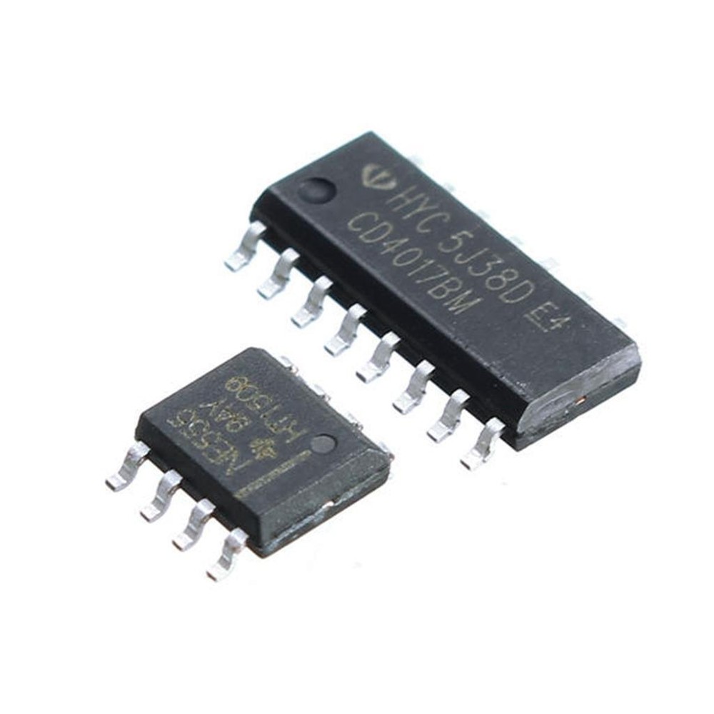 DIY Rotating LED SMD Component Welding Exercise Board