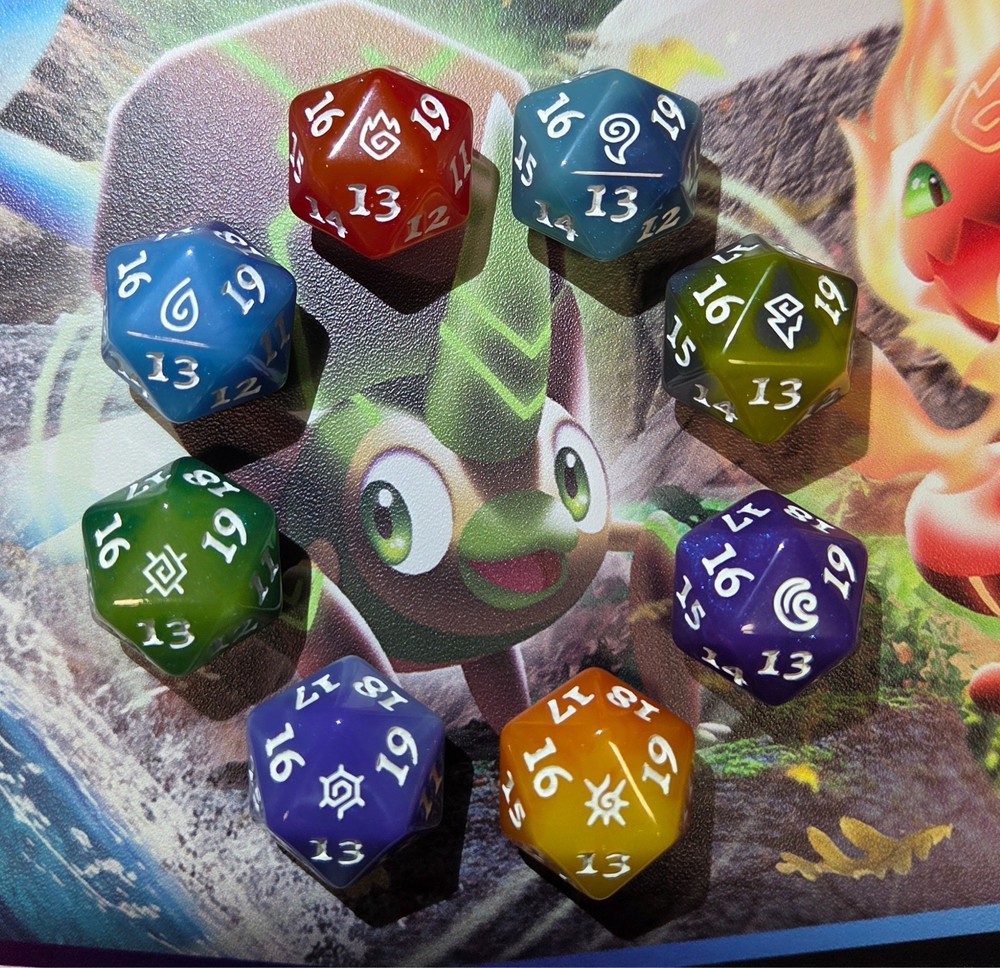 Elestrals TCG Dice Set